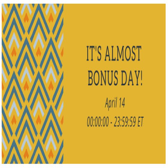 April Bonus SOS Детски селища България